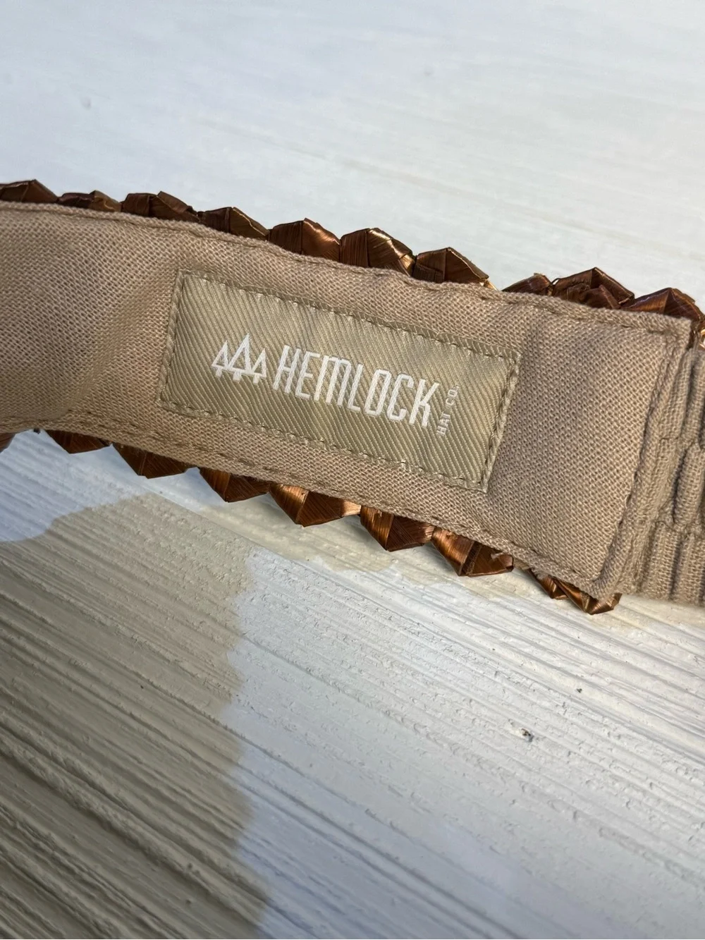 Hemlock Capri Visor in Copper (Brown)